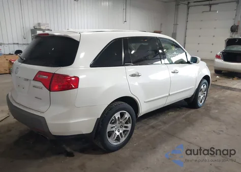 2007 Acura Mdx Technology Package z USA, uszkodzony, nr VIN 2HNYD28437H549394